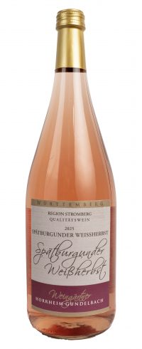 2025 Spätburgunder Weissherbst feinherb 1,0 L